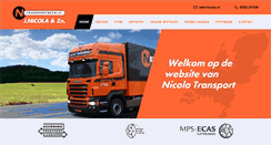Desktop Screenshot of nicola.nl