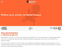 Tablet Screenshot of nicola.nl